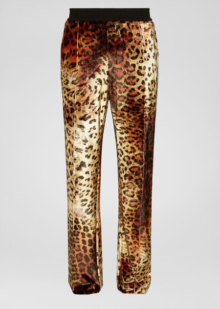 Pantaloni Versace Versace Pop Animalier Print Barbati | LRHSOEX-31